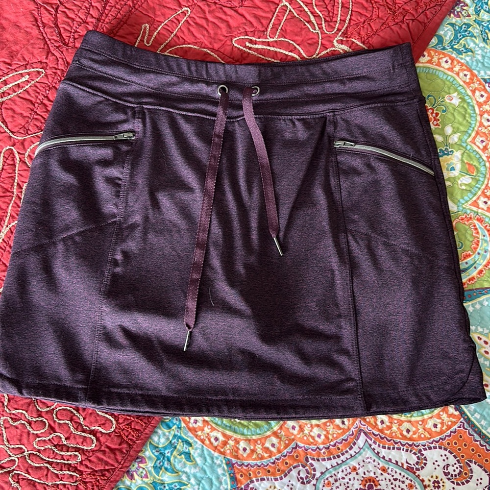 Eggplant colored skort size S